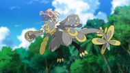 Kommo-o can sweep Kukui's entire team after a Clangorous Soulblaze (Image via The Pokemon Company)